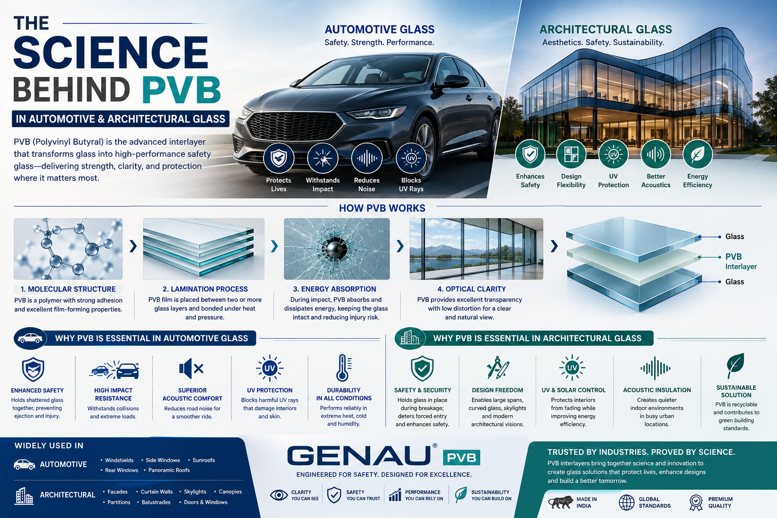 The Science Behind PVB in Automotive Glass